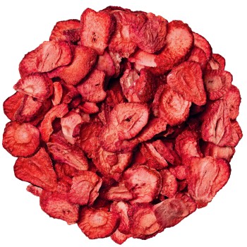 Truskawki liofilizowane w plastrach